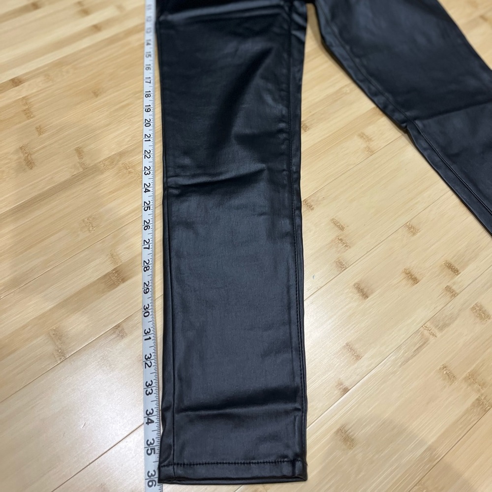 NWT Faux Leather Look Social Standard Skinny Ankle Jeans, Sz 6 or Sz 4 - Picture 16 of 16